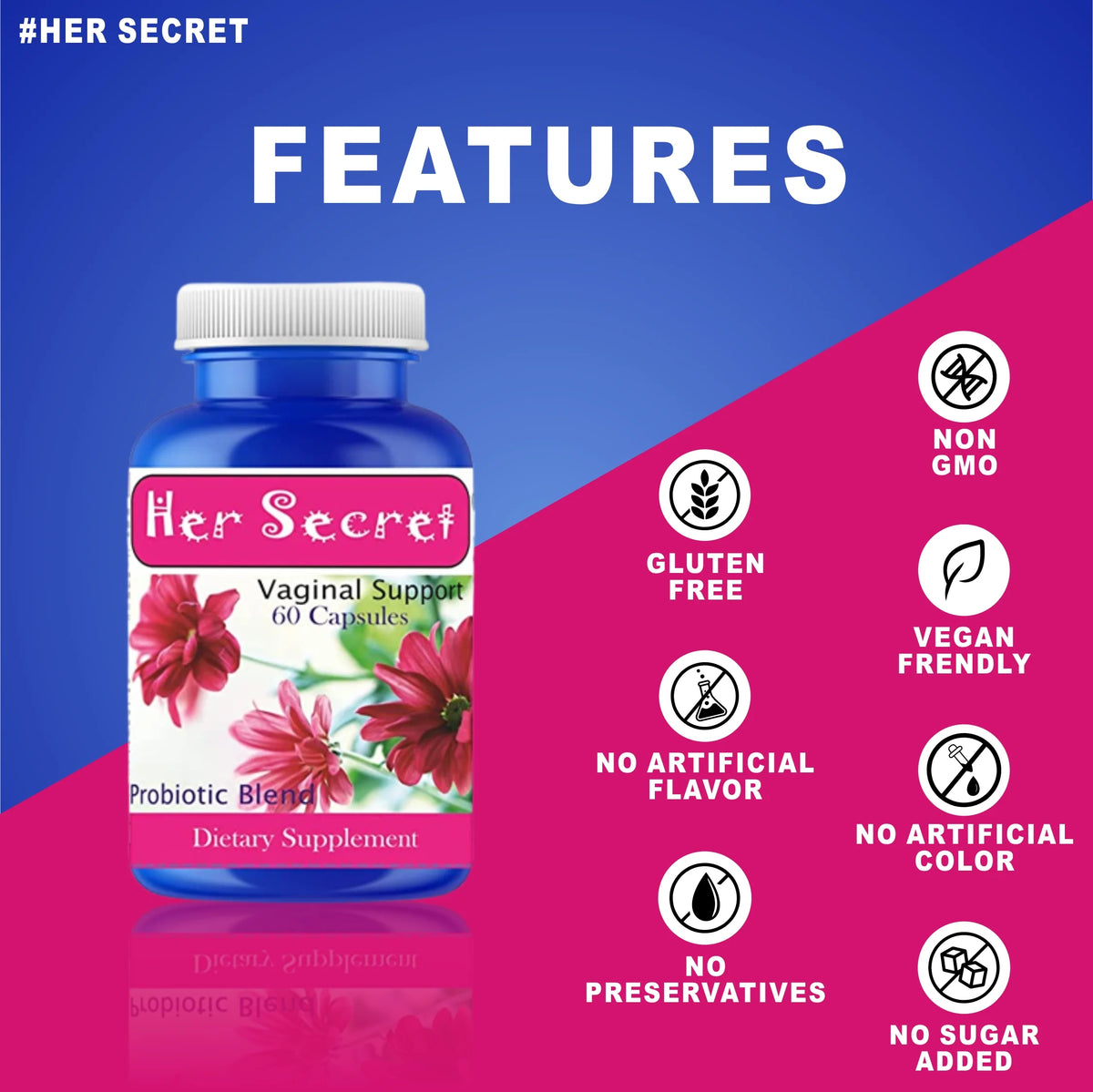 Prebiotics 60 Capsules W40479