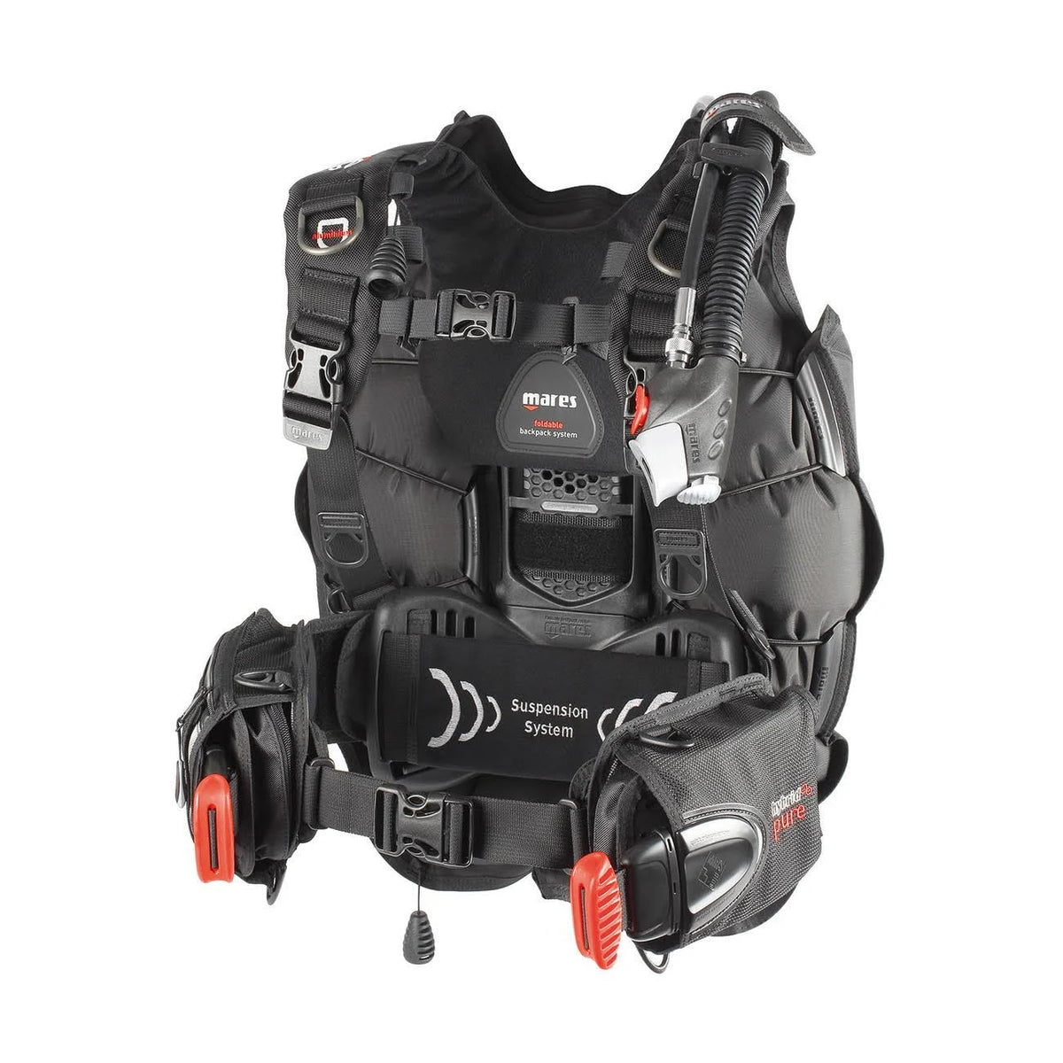 Black Scuba Diving BC D10824