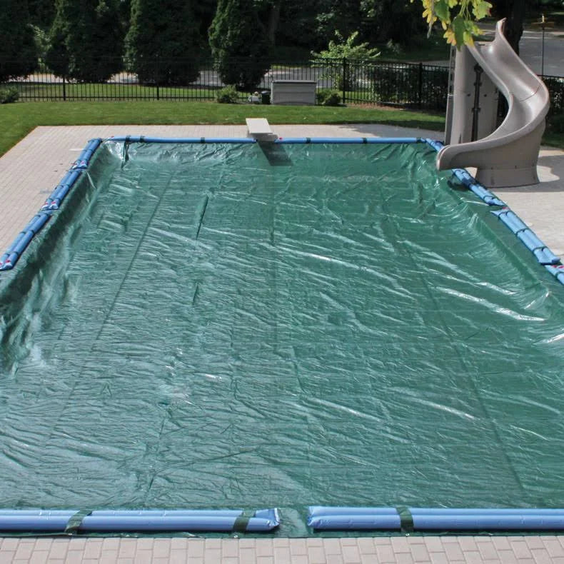 Solid Winter Cover for 16x32 ft Rectangular Inground Pools Z9686