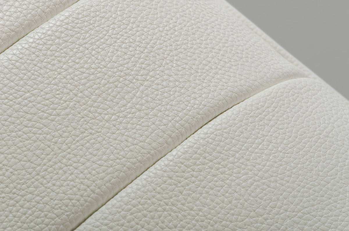 White Eco-Leather Accent Chair A4813
