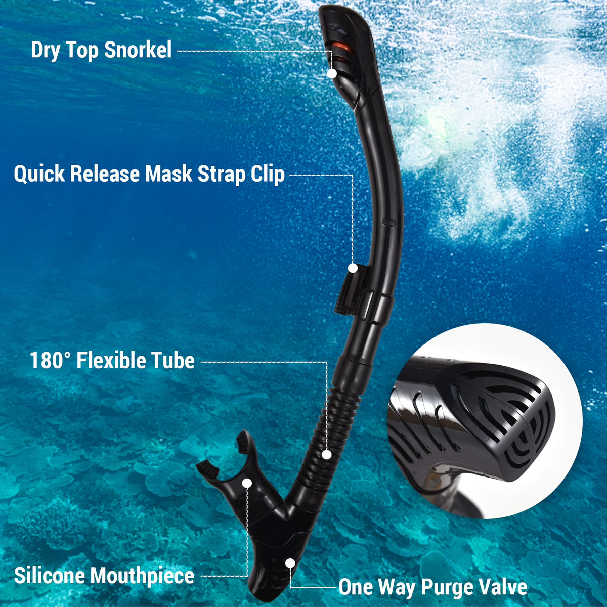 Swimming Equipment Snorkel Set H825