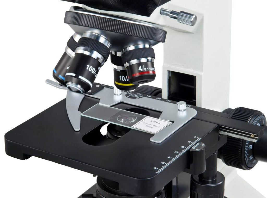 40X-2000X Trinocular Compound LED Microscope with 3MP USB Digital Camera M451