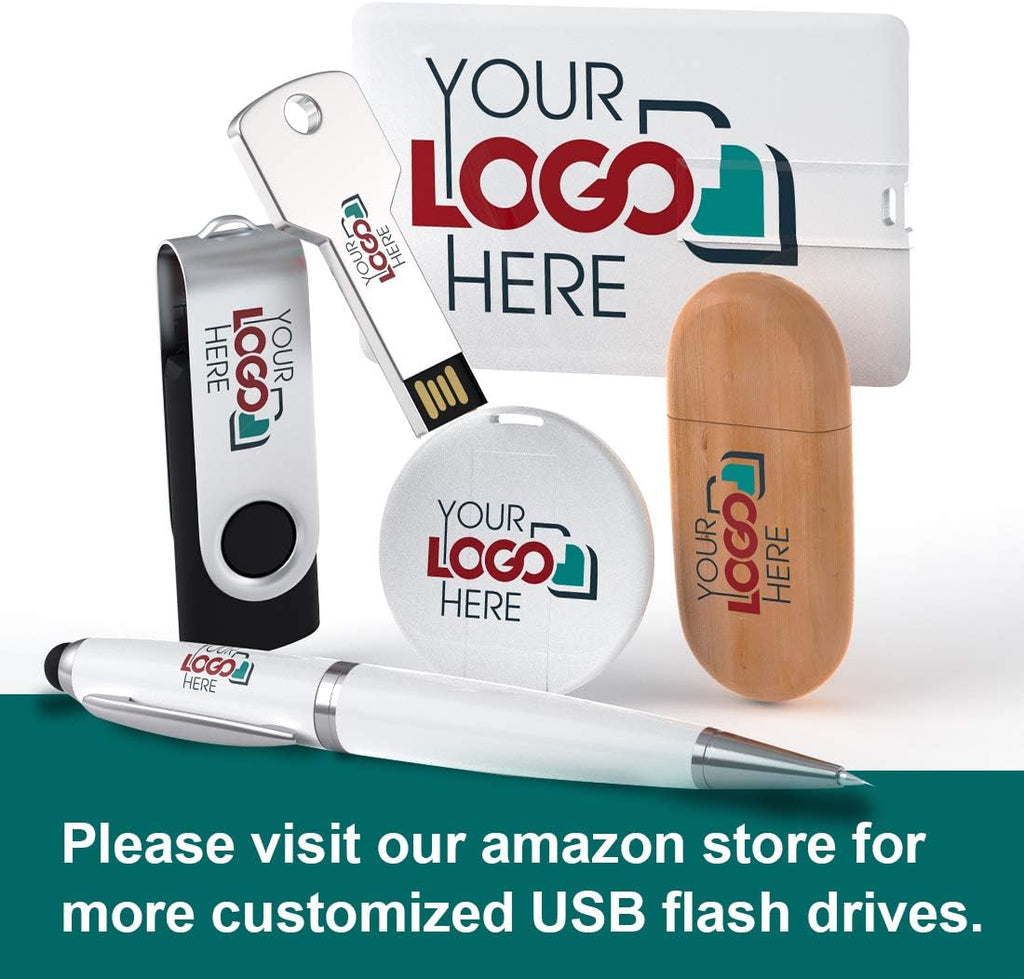 Custom Credit Card USB Flash Drive 128MB 50 Pack R615617