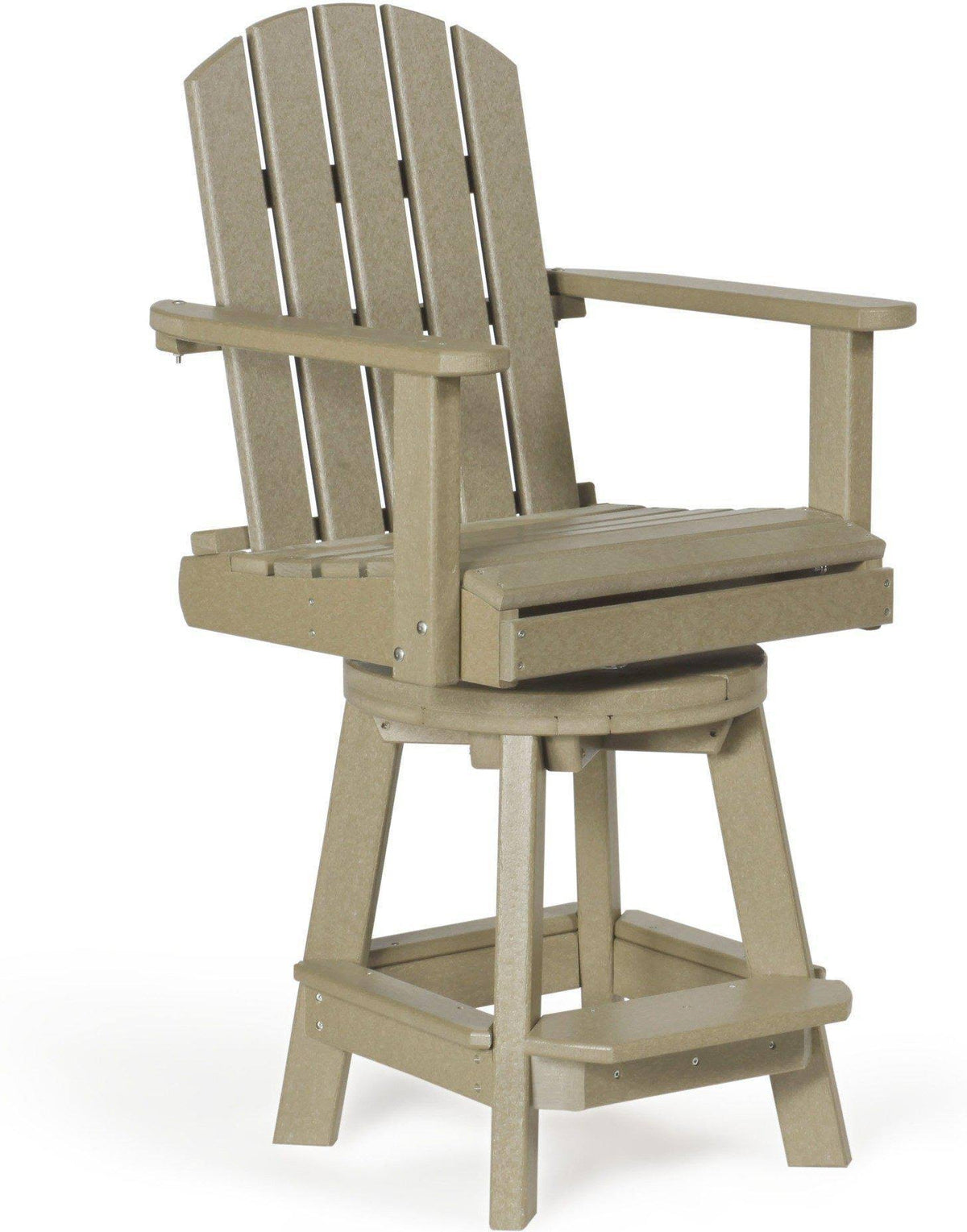 Lime Green Poly Swivel Pub Chair V47642