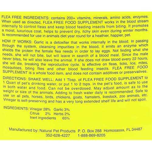 Flea Free Food Supplement Q8571