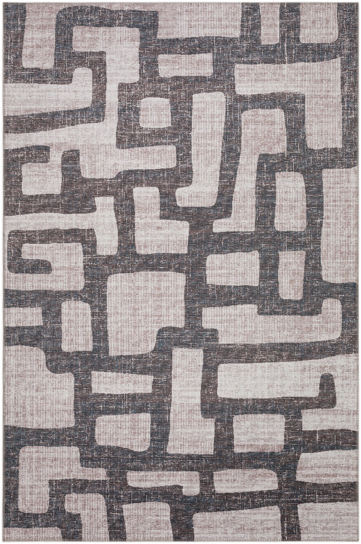 Grey 10' x 14' Non-Skid Area Rug P530018