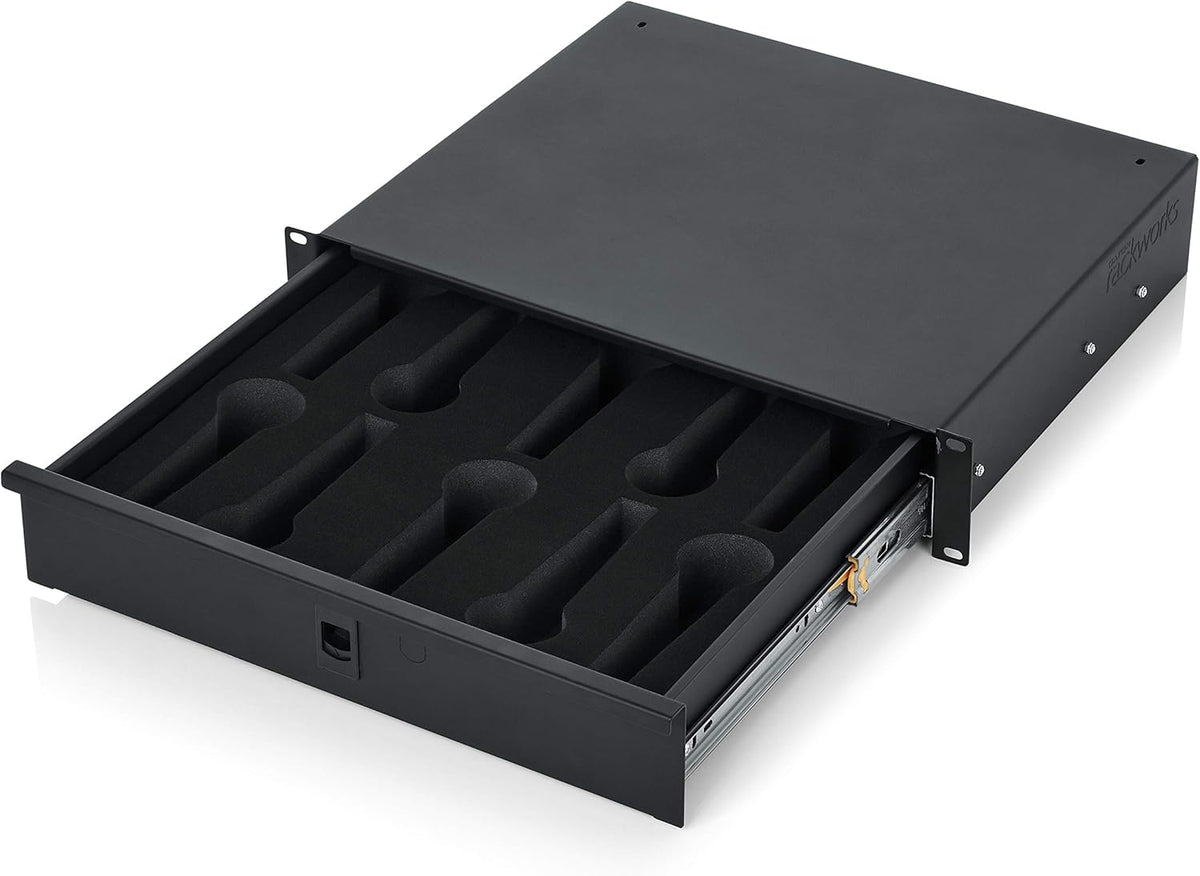 2U Rack Mount Drawer with Lock A15916