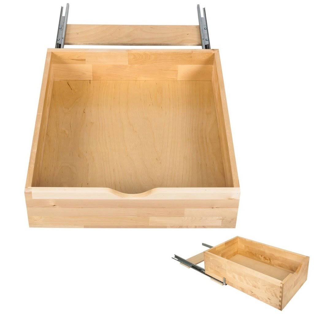 22-1/16 inch Preassembled Rollout Drawer for 24 inch Cabinet Opening E429725
