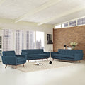 Azure Sofa Loveseat and Armchair Set of 3 U652