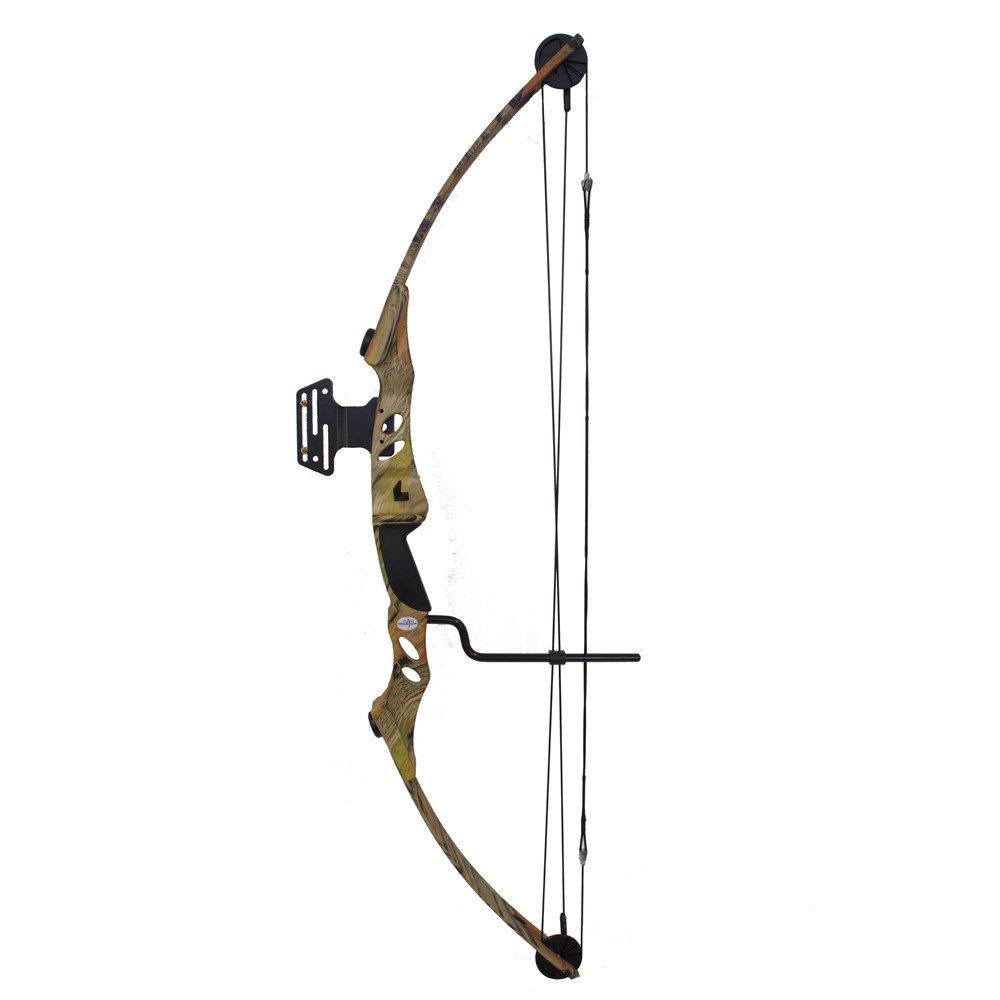 Camo Compound Bow with 5-Spot Paper Target M197190