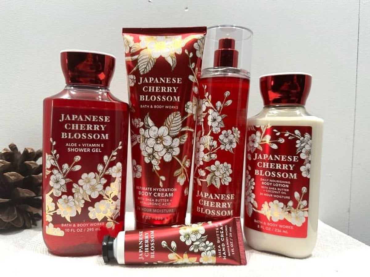 Japanese Cherry Blossom 5 Piece Gift Set D852