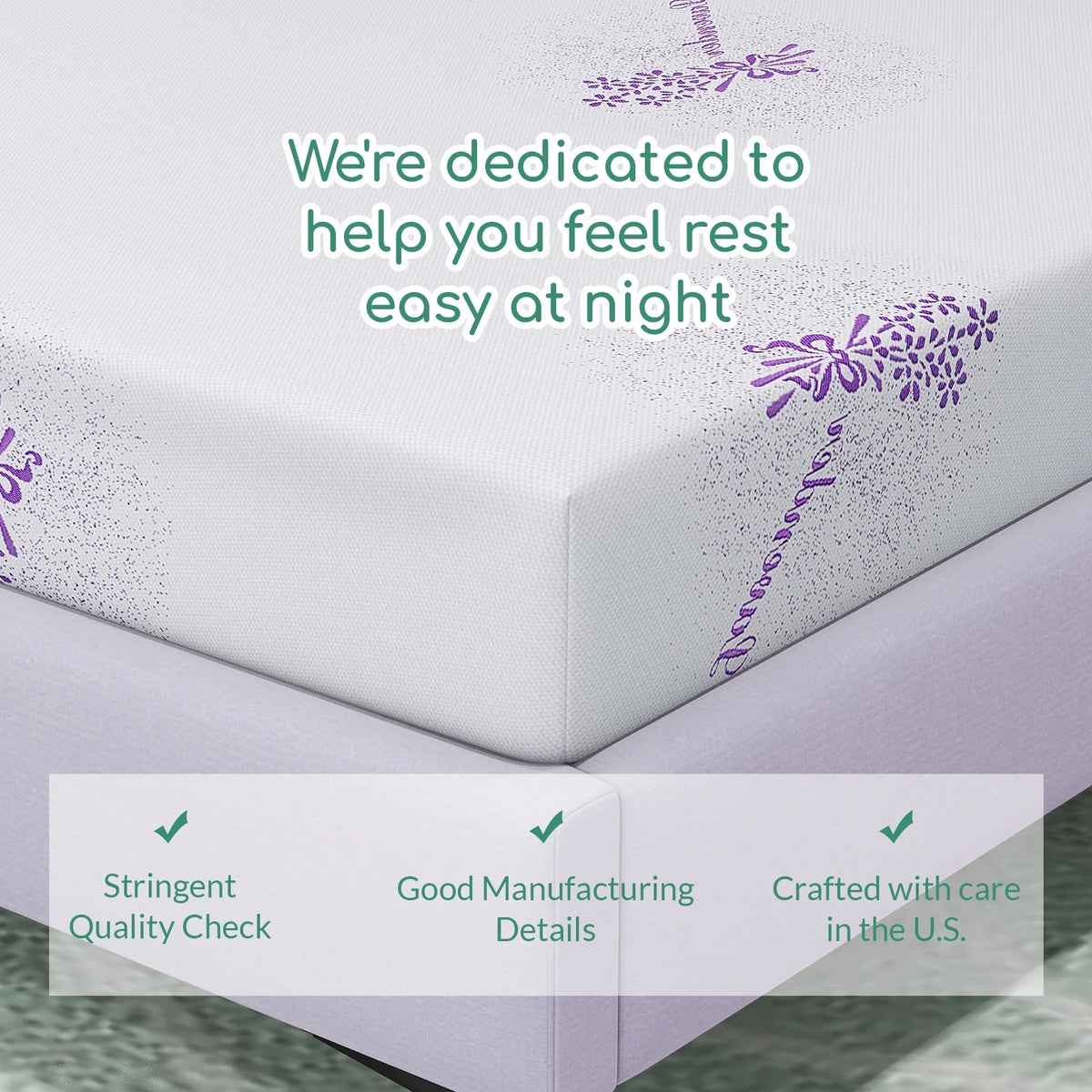 6 inch Gel Memory Foam Twin Mattress Y57747