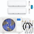 21,000 BTU 2 Zone Ductless Air Conditioner and Heat Pump Q491