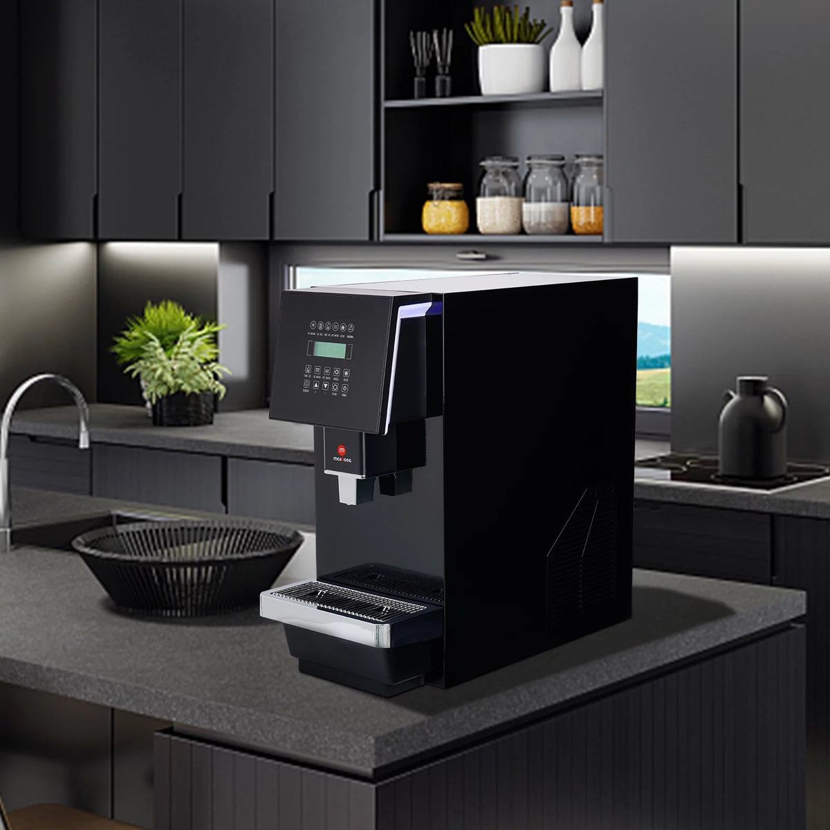 Fully Automatic Stainless Steel Ice Maker B972455