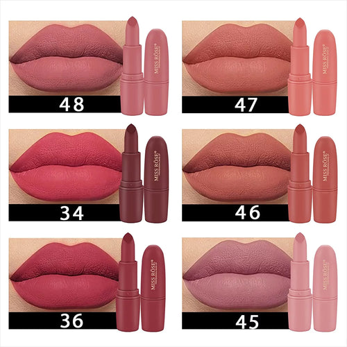 12 Pcs Matte Velvet Lipstick Set R912870