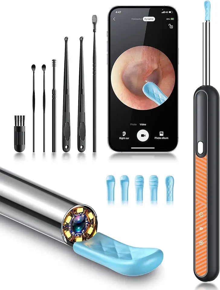 Ear Wax Removal Tool Camera with 6 Ear Pick M99608