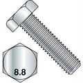 M12x80 DIN 933 8 Point 8 Metric Fully Threaded Cap Screw Zinc, Pkg of 100 L457