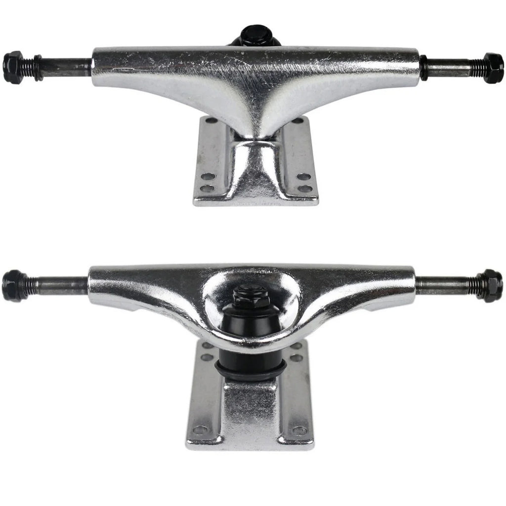 8.0" Natural Skateboard Complete with Silver Trucks and Black Wheels B58428