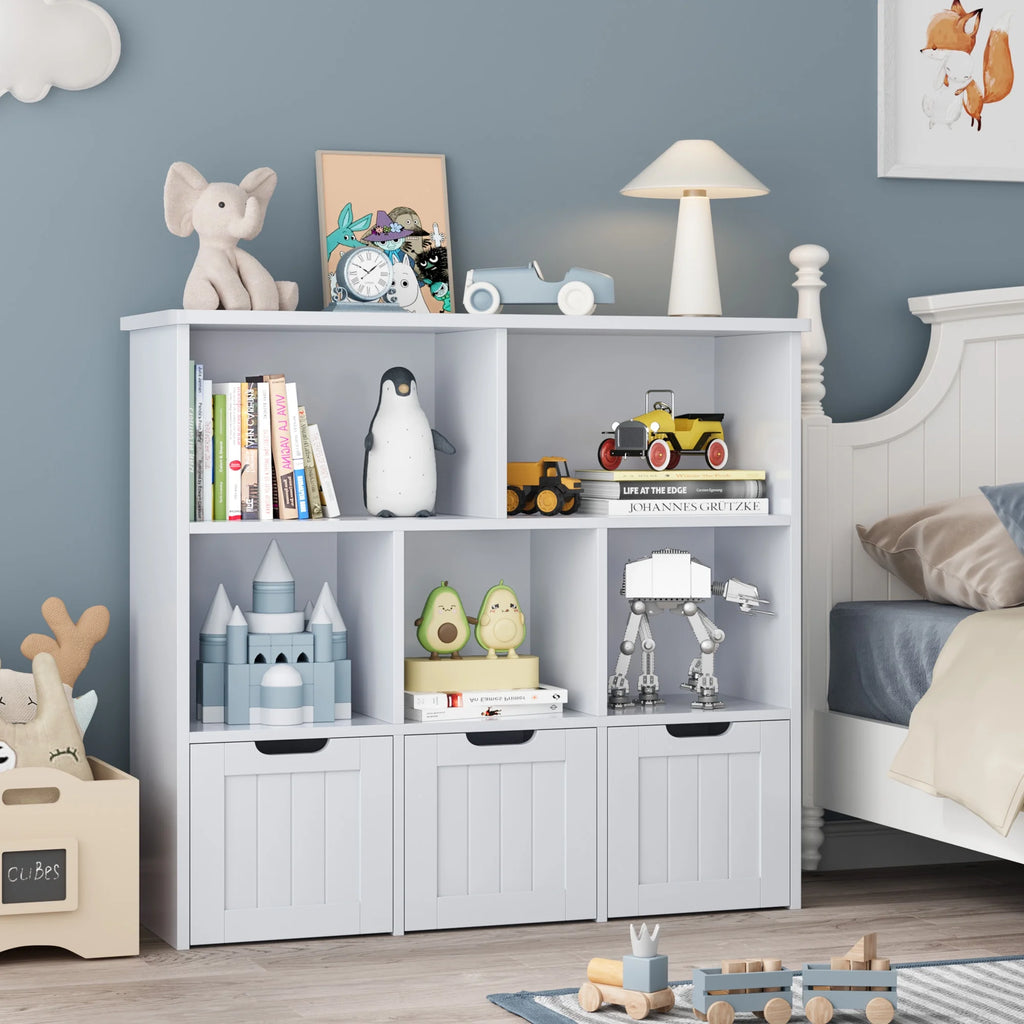 5 Cube Organizer with Drawers A381610