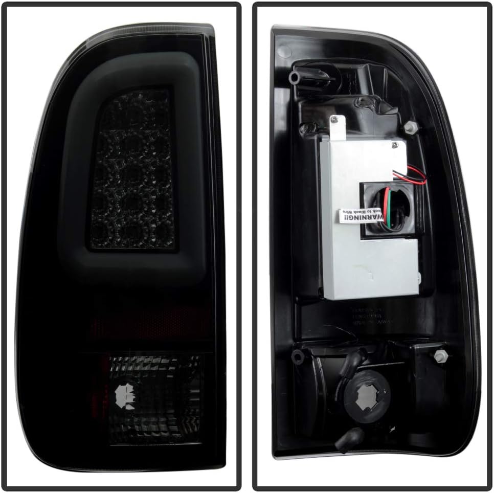 Black Smoked LED Tail Lights Brake Lamps O9805