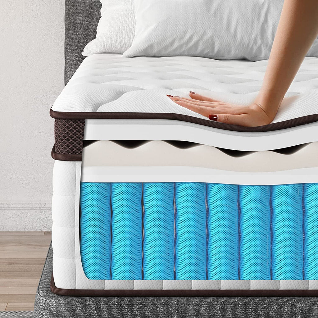 10 Inch Memory Foam Hybrid Full Mattress B331786