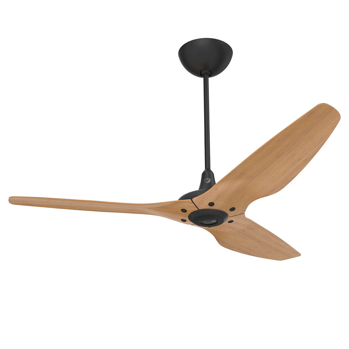 60 Ceiling Fan with Bamboo Blades and Black Finish S413436