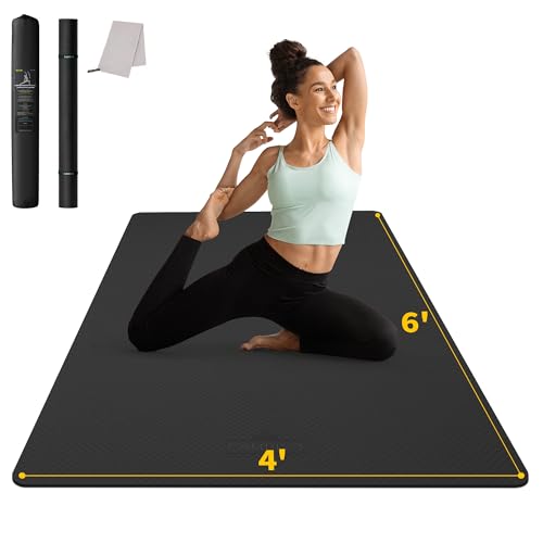Large Yoga Mat 6'x 4' 1/4 inch Z793798