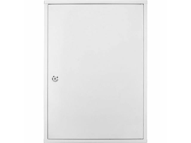 White Key Lock Wall Mount Security Cabinet J320