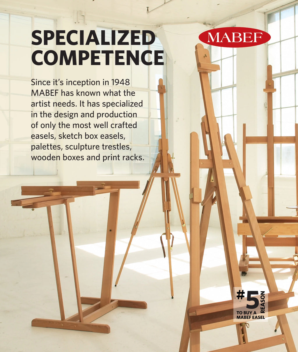 Beechwood H Frame Studio Easel I687