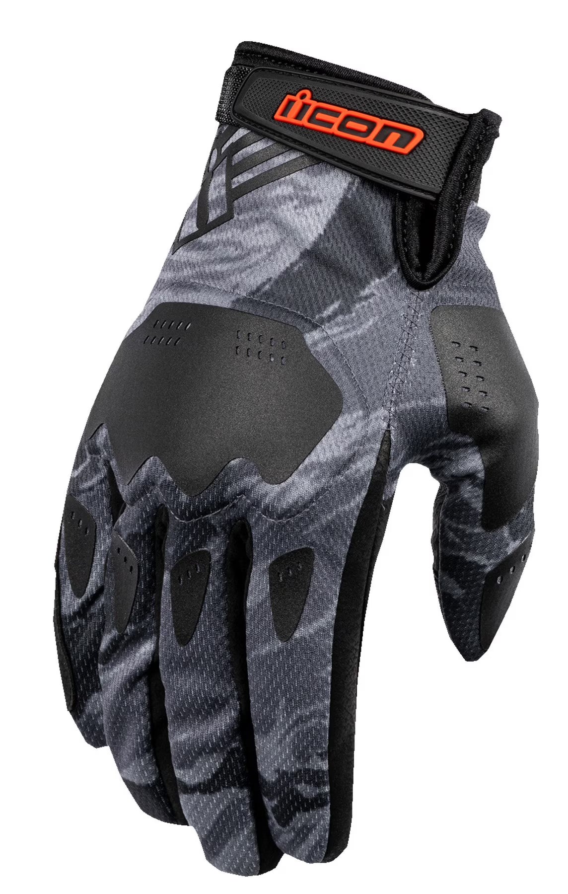Gray XL Textile Motorcycle Gloves K461