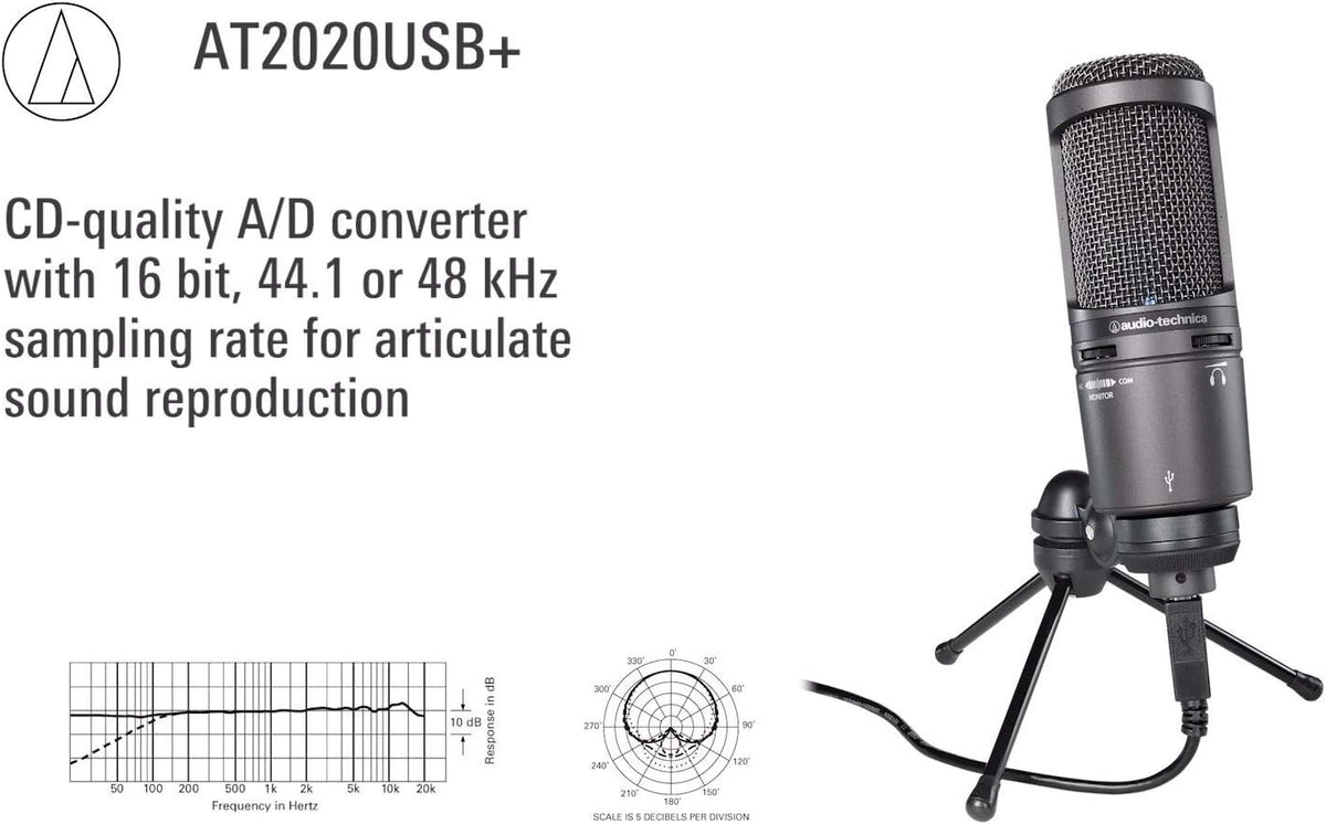 Streaming/Podcasting Pack Bundle with Pop Filter and USB Extension Cable F488186
