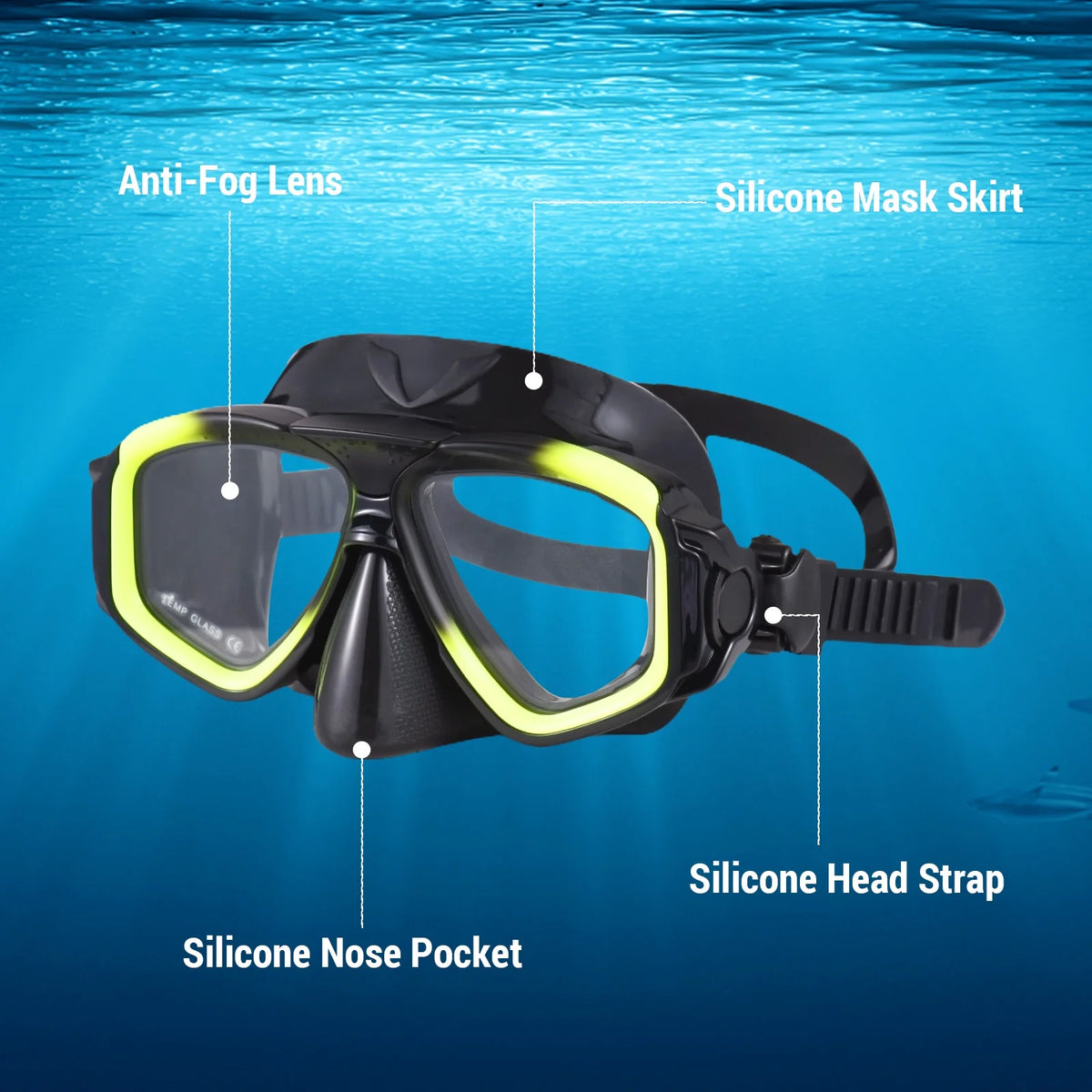 Swimming Equipment Snorkel Set H825
