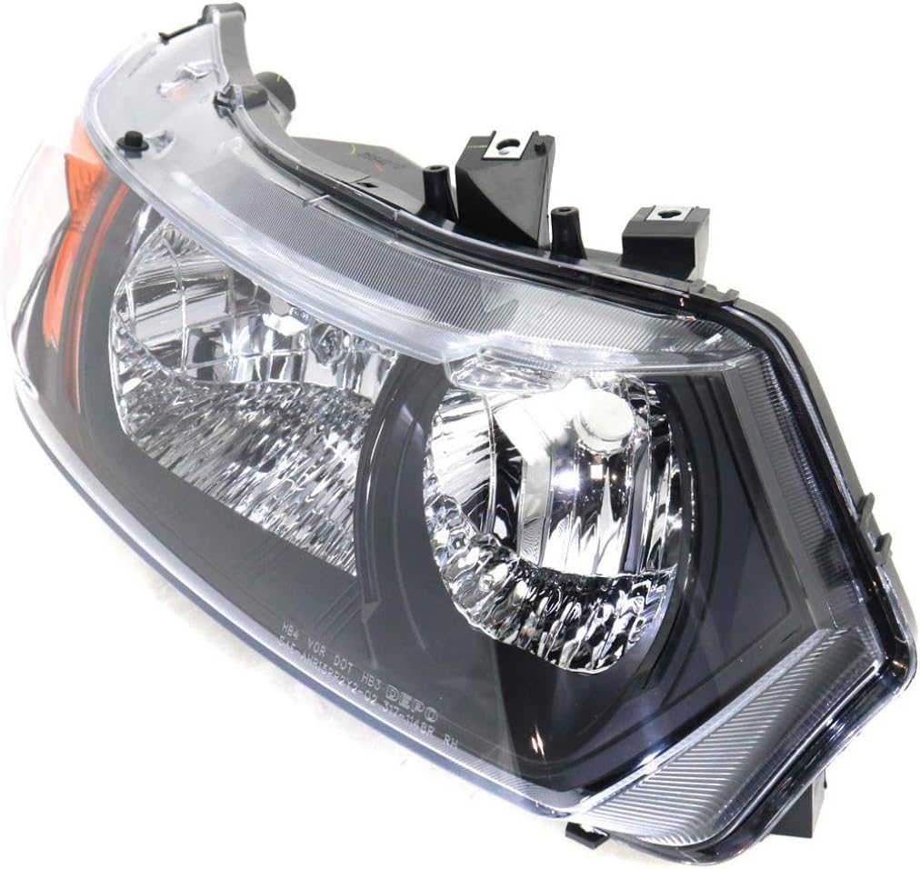 Passenger Side Headlight Assembly for Honda Civic Coupe 2006-2009 L871046