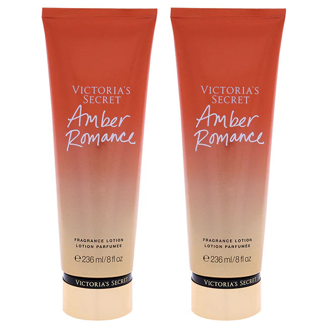 Amber Romance Fragrance Lotion, 8 oz Body Lotion, Pack of 2 Y6186