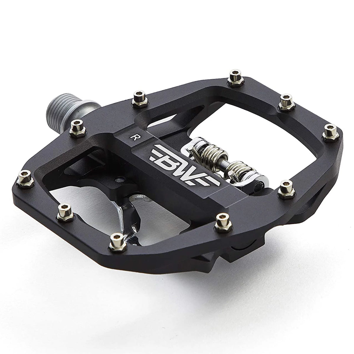 Green Clipless Mountain Bike Pedals with SPD Cleats V345759