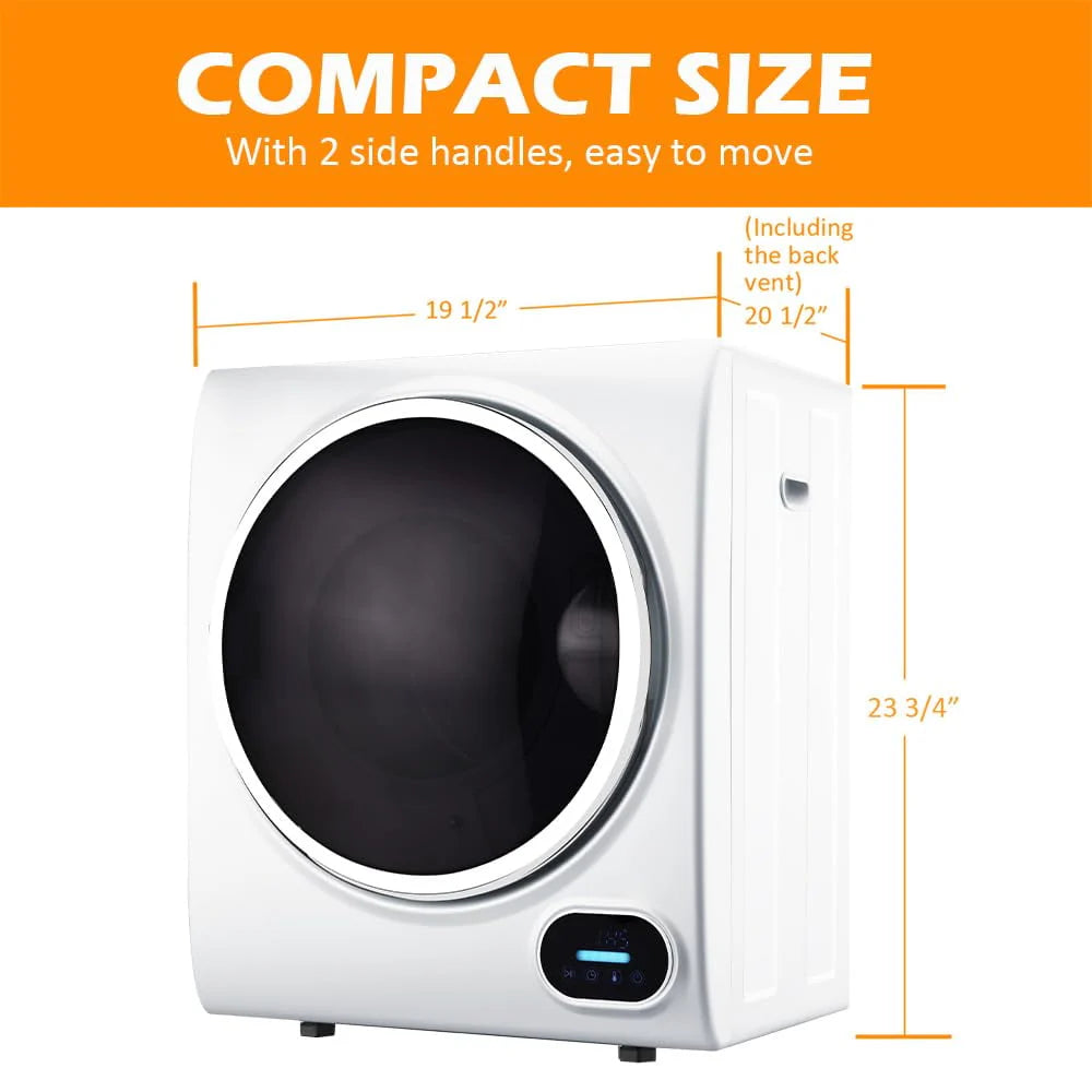 110V 850W 1.50 cu. ft Electric Compact Laundry Dryer P4718
