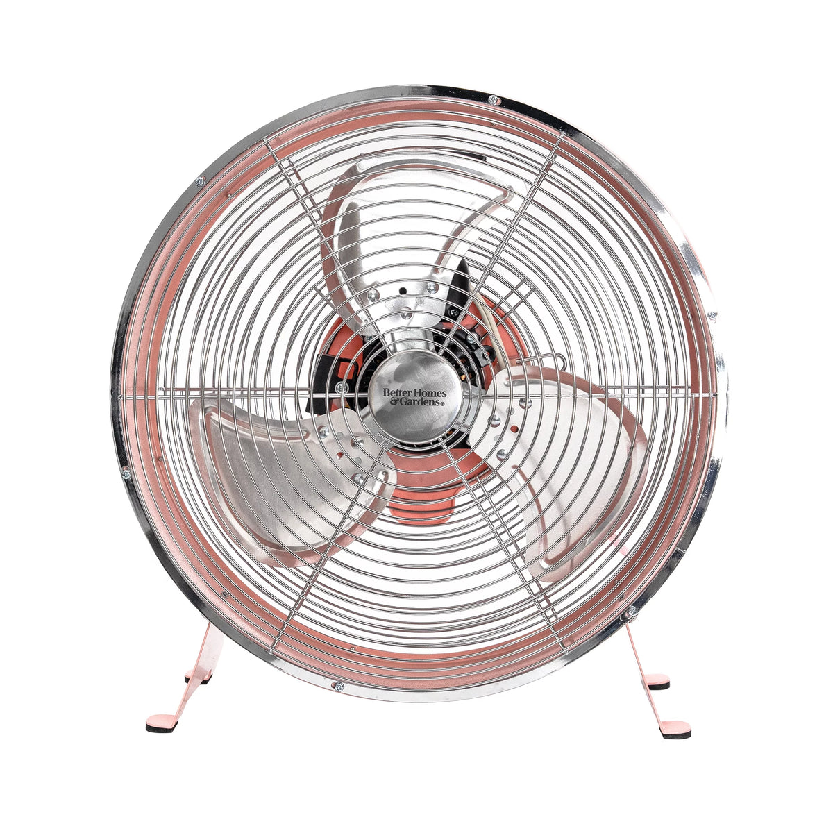 12 inch 3-Speed Retro Metal Drum Fan Black J176103