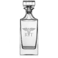 30 oz Glass Whiskey Decanter with Glass Stopper M69637