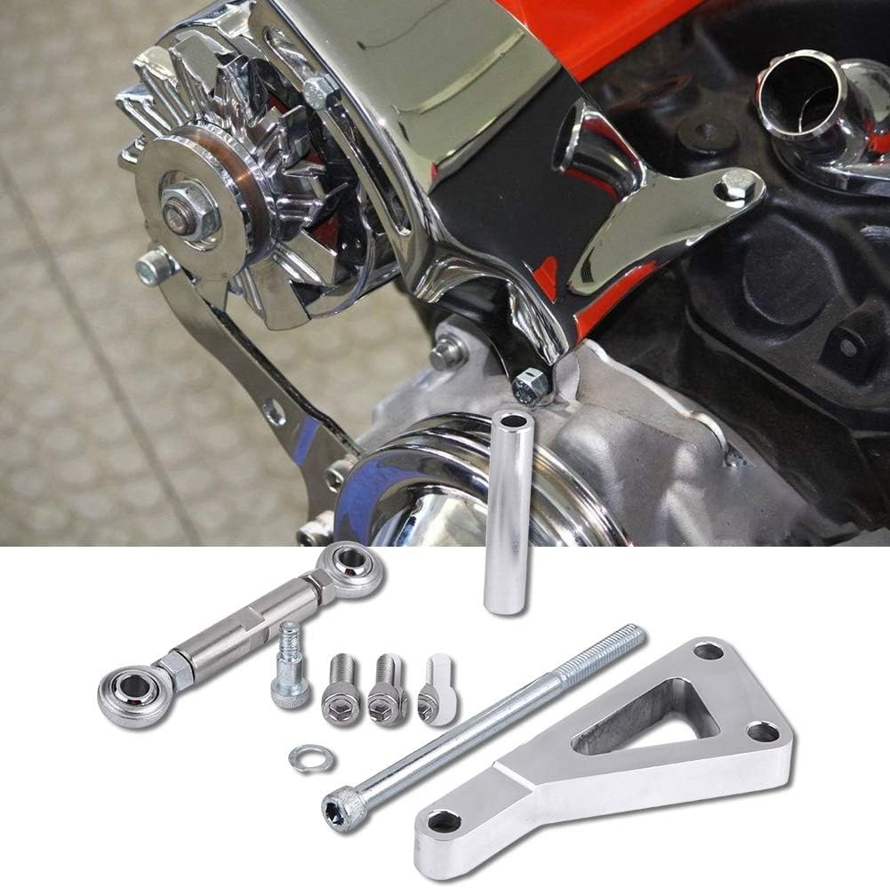 Polished Aluminum Alloy Alternator Bracket Kit, Pack of 2 R49729