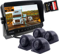 9 inch 1080P HD Backup Camera System with 4 Channel Input A446