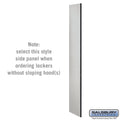 Gray Side Panel for Wood Locker S374280