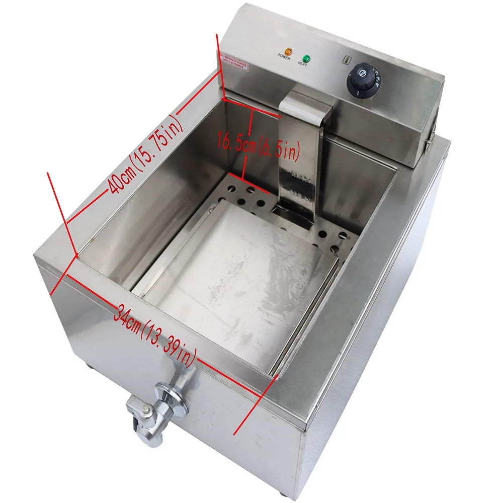 Stainless Steel Countertop Funnel Cake Fryer B78238