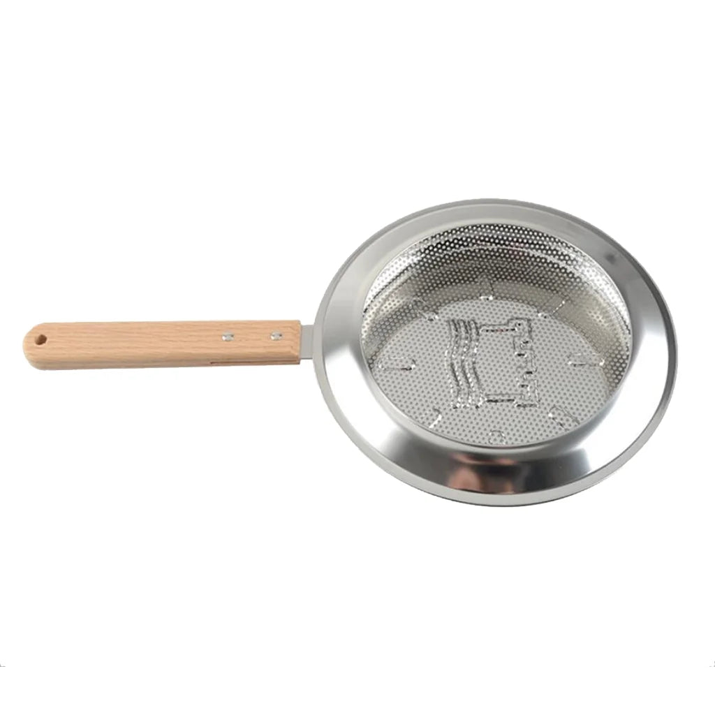 Stainless Steel Wooden Roaster K508768