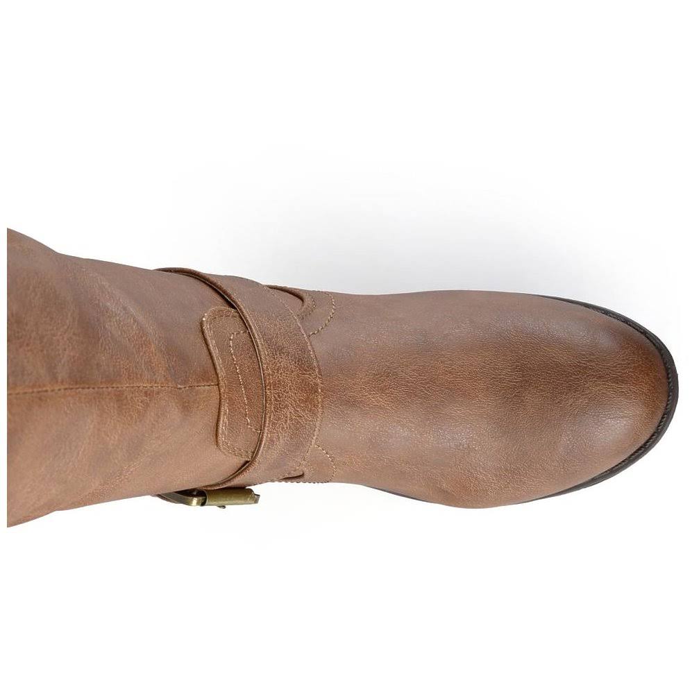 Chestnut Extra Wide Calf Dress Boots G873069