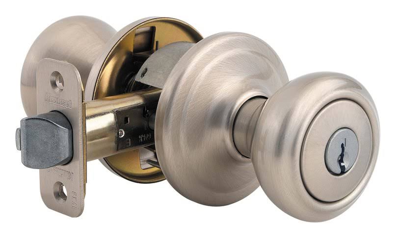 Satin Nickel Entry Door Knob E6116