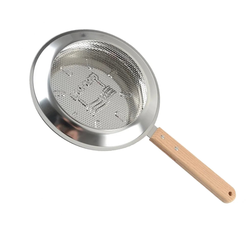 Stainless Steel Wooden Roaster K508768