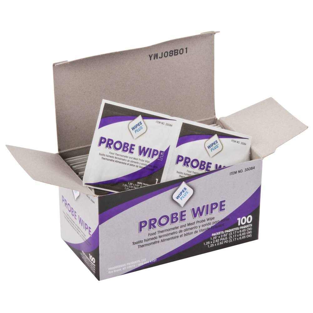 Probe Wipe Sachet Sanitizing Wipes - 10/Case A6176