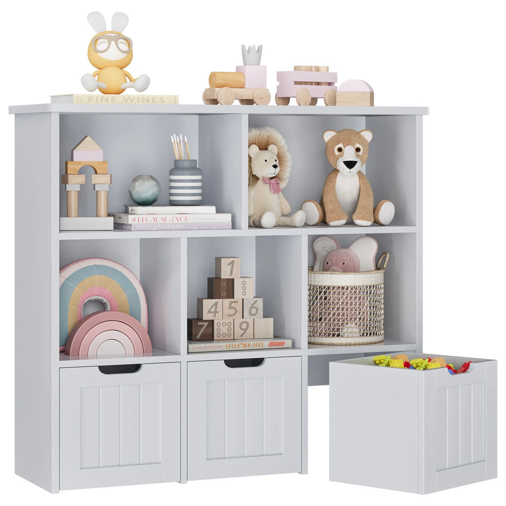 5 Cube Organizer with Drawers A381610