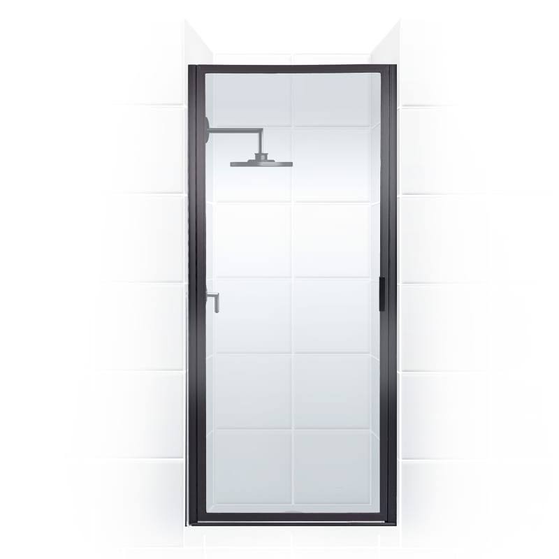 24 inch x 82 inch Framed Continuous Hinge Shower Door W873459