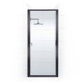 24 inch x 82 inch Framed Continuous Hinge Shower Door W873459